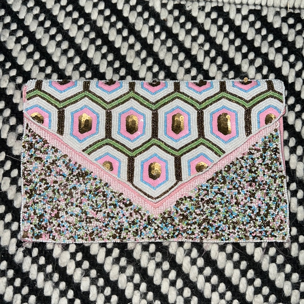 Jeweled Clutch Bag